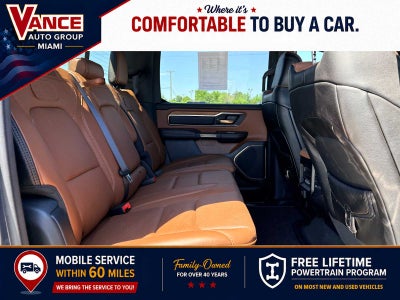 2020 RAM Ram 1500 Laramie Longhorn Crew Cab 4x4 5'7' Box