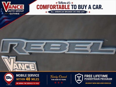 2021 RAM Ram 1500 Rebel Crew Cab 4x4 5'7' Box