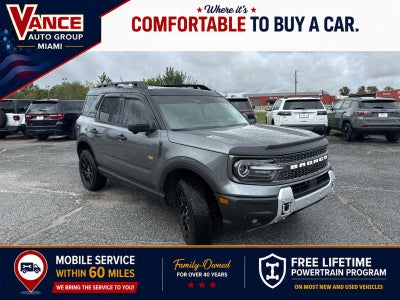2025 Ford Bronco Sport Badlands