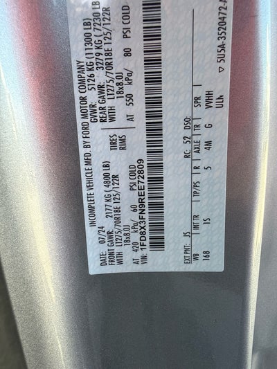 2024 Ford Super Duty F-350 SRW XL