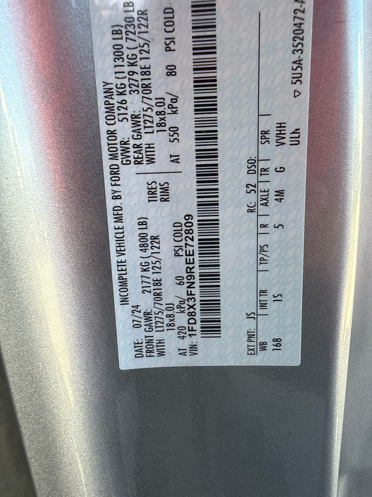 2024 Ford Super Duty F-350 SRW XL