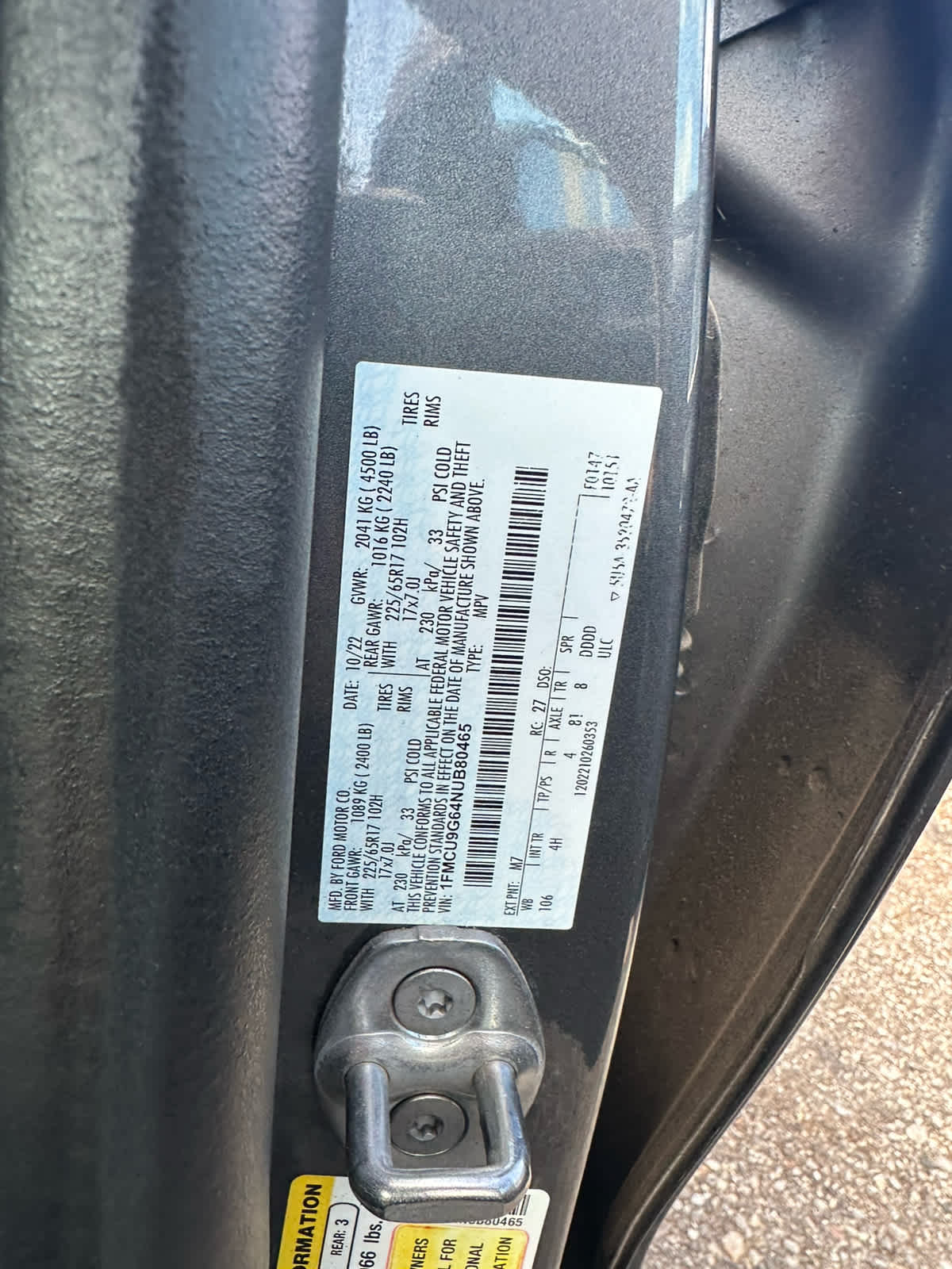 2022 Ford Escape SE