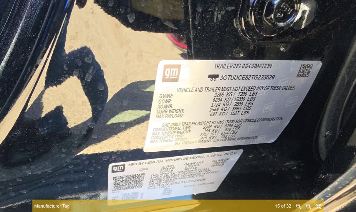 2026 GMC Sierra 1500 Crew Cab, Standard Bed, Elevation, 4WD