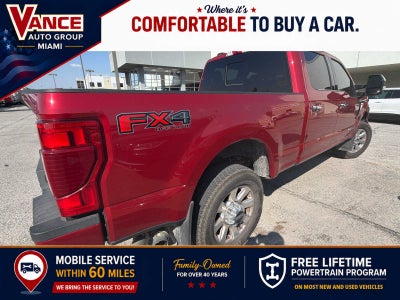 2022 Ford Super Duty F-350 SRW Pickup Platinum