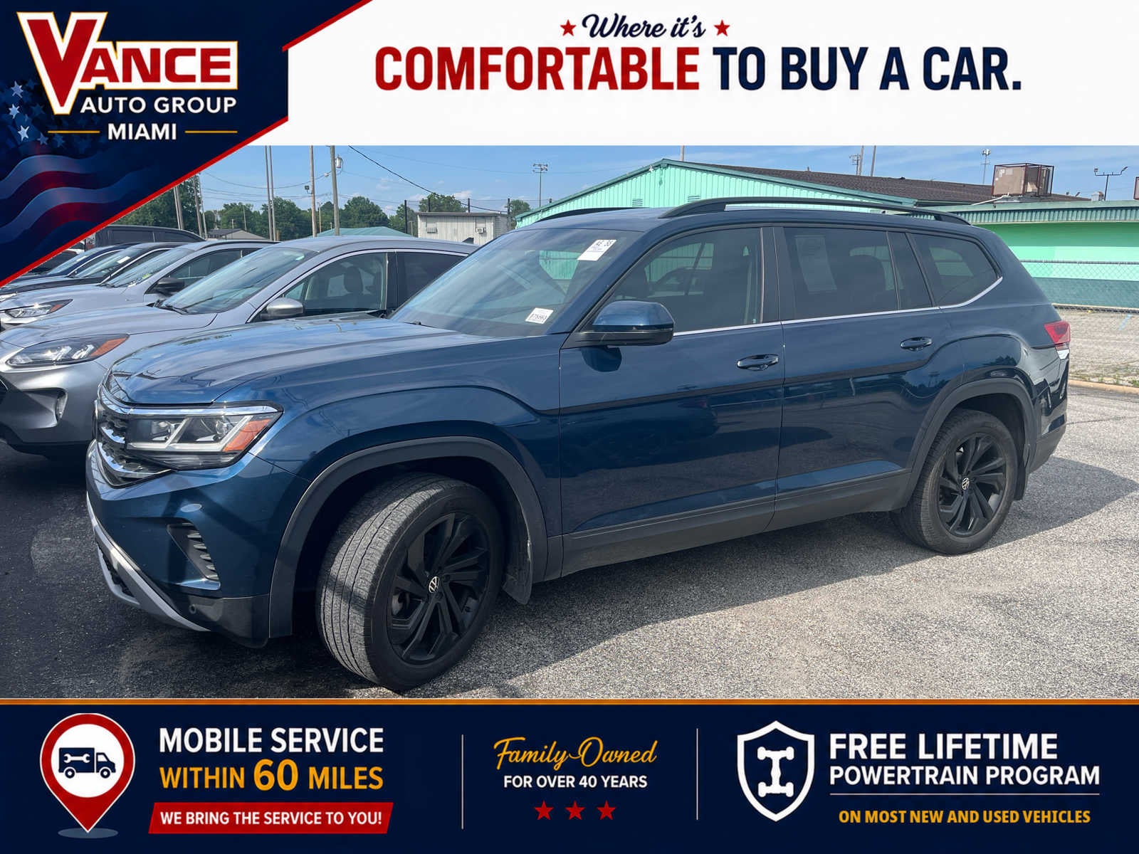 2022 Volkswagen Atlas 3.6L SE w/Tech's photo