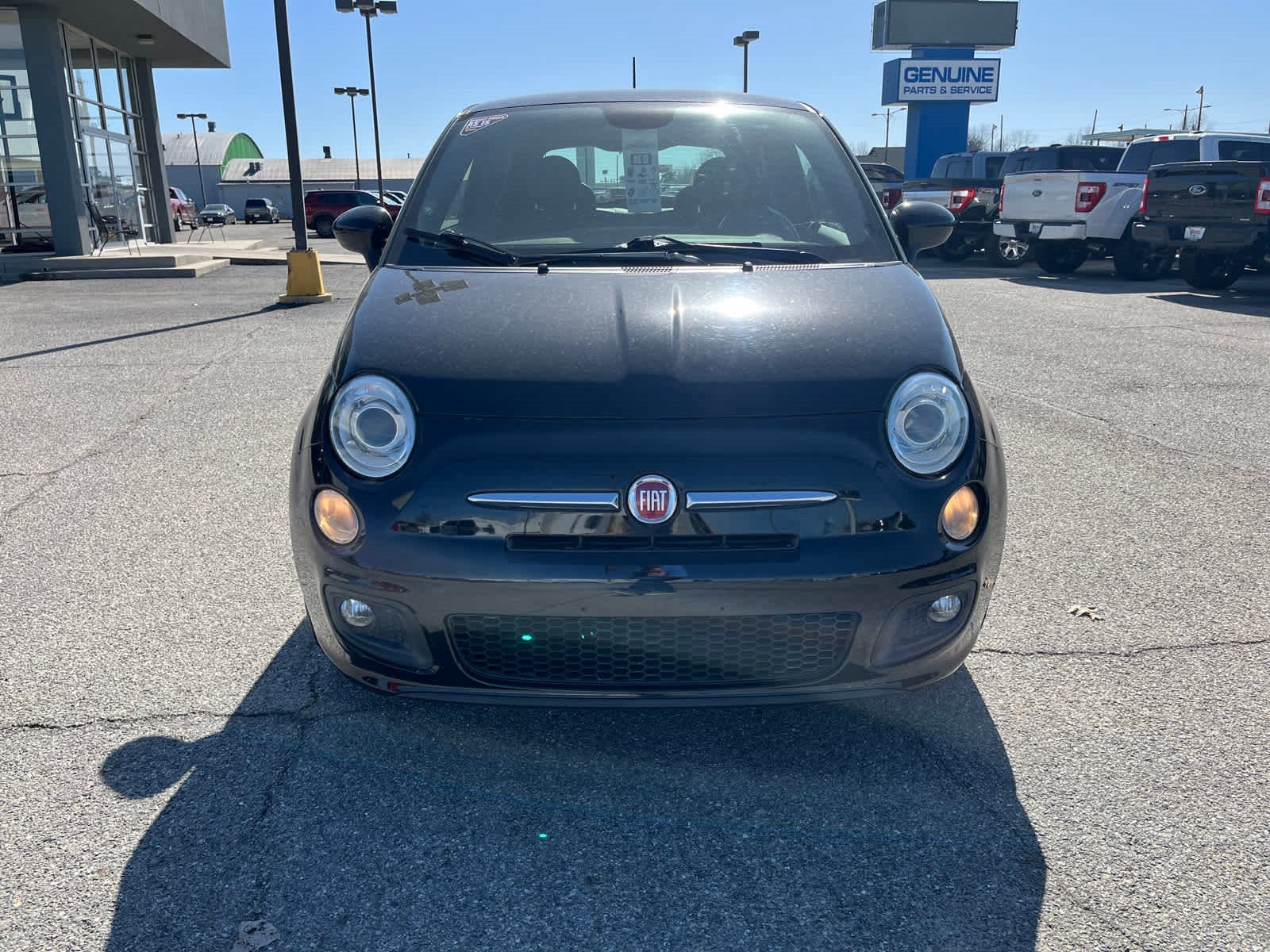 Used 2015 FIAT 500 Sport with VIN 3C3CFFBR3FT663394 for sale in Miami, OK