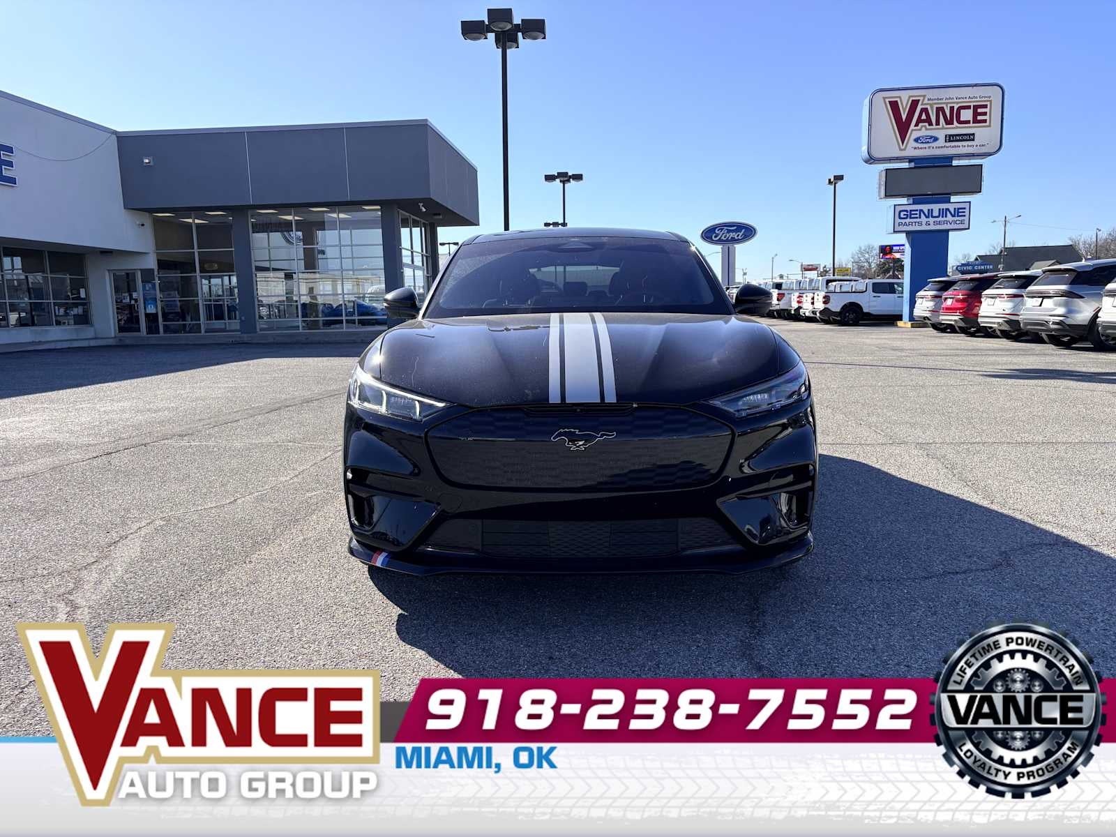 Used 2023 Ford Mustang Mach-E GT AWD with VIN 3FMTK4SE4PMA58462 for sale in Miami, OK