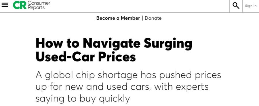 How to Navigate Surgin Used-Car Prices